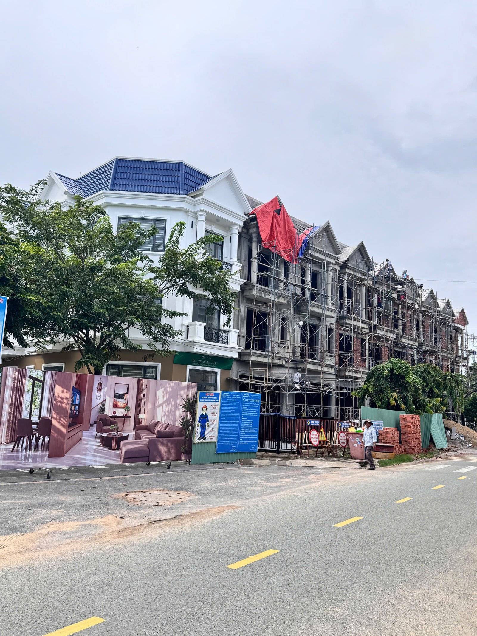 Cập Nhật Tiến Độ Nhà Phố Nguyễn Văn Tiết Lái Thiêu Mới Nhất