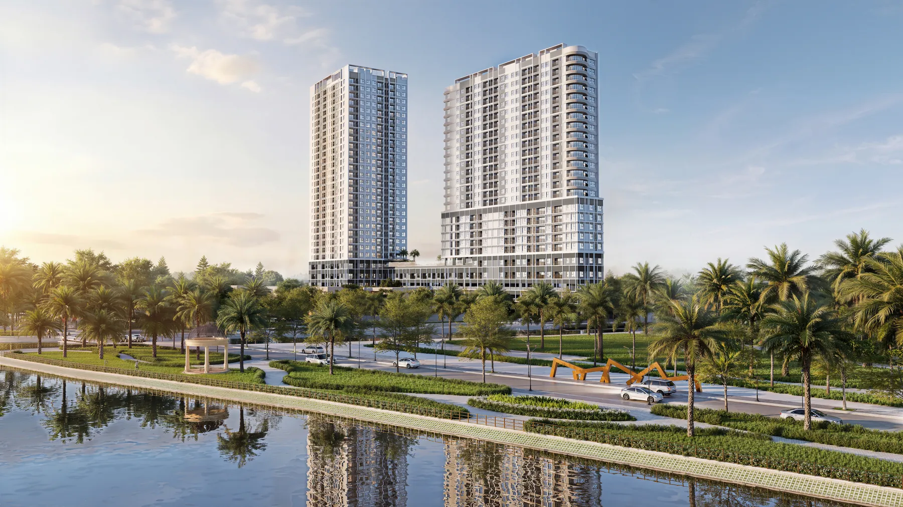 Phối cảnh tổng thể Serena Riverside
